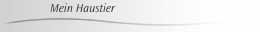 Mein Haustier